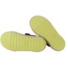 Sneaker alta in eco pelle con doppio velcro