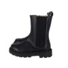 Stivale in pelle con zip