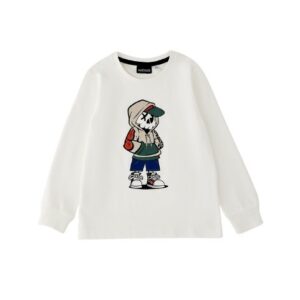 T-shirt manica lunga con stampa
