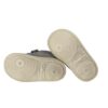 Sneaker primo passo in pelle e camoscio con doppio velcro