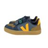 5E7AEAD8358F4C0095B9B06EA35B1DBF_ Sneaker in pelle e camoscio con triplo velcro