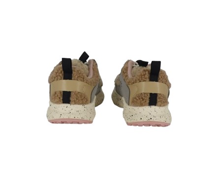 5EC254FE0A43559EE48C0C2CF4B08A1D_ Sneaker in tessuto ed eco pelle con lacci elastici