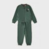 Completo felpa con zip e pantalone