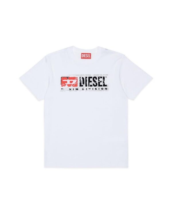 T-shirt mezza manica con stampa logo
