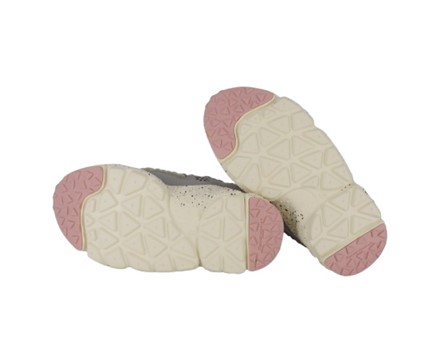 66E2E23EFA0B1080569E0A68224E33E4_ Sneaker in tessuto ed eco pelle con lacci elastici