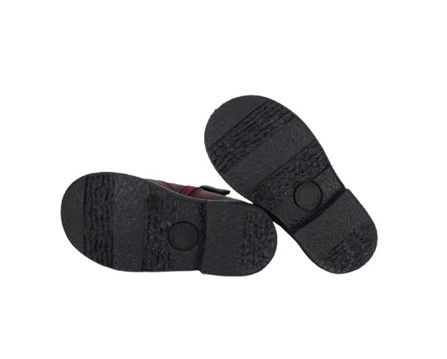 Stivaletto in pelle con elastico e zip