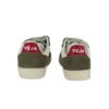 68D27576E43B5E14AC645CE09C6232E9_ Sneaker in pelle e camoscio con triplo velcro