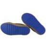 Sneaker in camoscio con doppio velcro