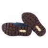 Sneaker bassa in camoscio e tessuto con doppio velcro