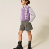 Camica in cotone a righe
