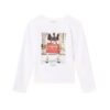 T-shirt manica lunga con stampa