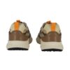 Sneaker in tessuto ed eco pelle con lacci elastici