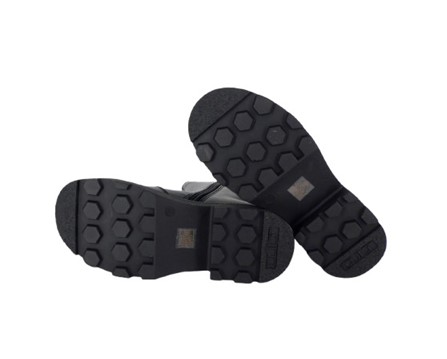 Stivale in ecopelle con zip