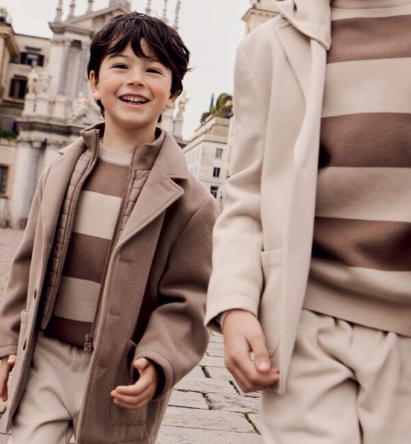 Maglione a righe
