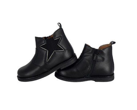 8B2CD1B49A5C4AEB86E9872C0152D849_ Stivaletto in pelle con elastico e zip