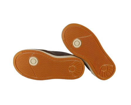 Sneaker in eco pelle e camoscio con doppio velcro