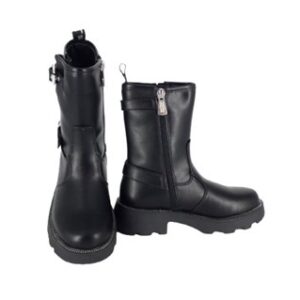 Stivale in ecopelle con zip
