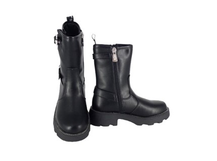Stivale in ecopelle con zip