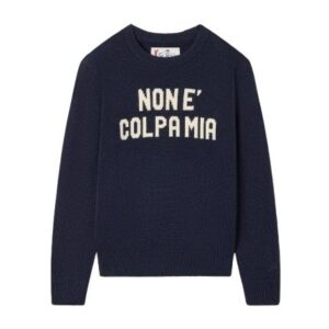 Maglione con scritta non e' colpa mia