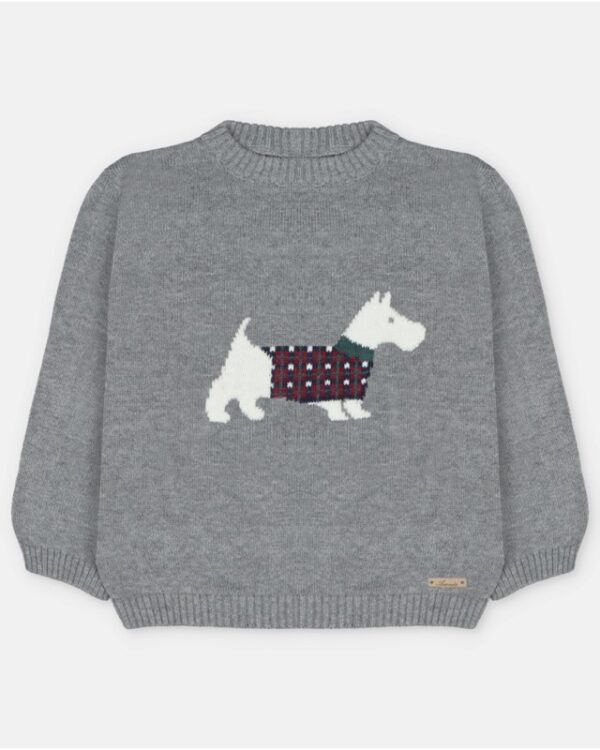 Maglione con cagnolino