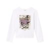 T-shirt manica lunga con stampa