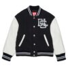 Giacca bomber con logo stampato