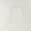 Maglione con strass al collo