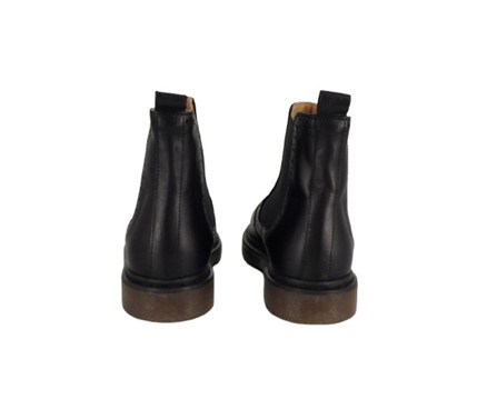 Stivaletto in pelle con elastico