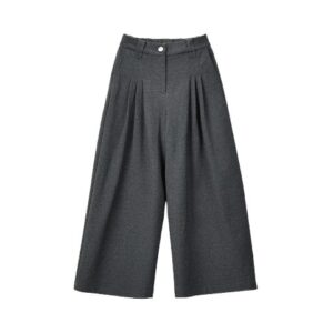 Pantalone in punto milano con pince