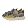A4055678546DB5801EF3D4519B7CDEC0_ Sneaker in tessuto ed eco pelle con lacci elastici