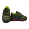 A9813C2E2B20DEBA2D2EC8D781F40AA3_ Sneaker bassa in camoscio e tessuto con doppio velcro