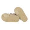 Sneaker primo passo in pelle con doppio velcro
