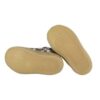 Sneaker primo passo in camoscio con doppio velcro