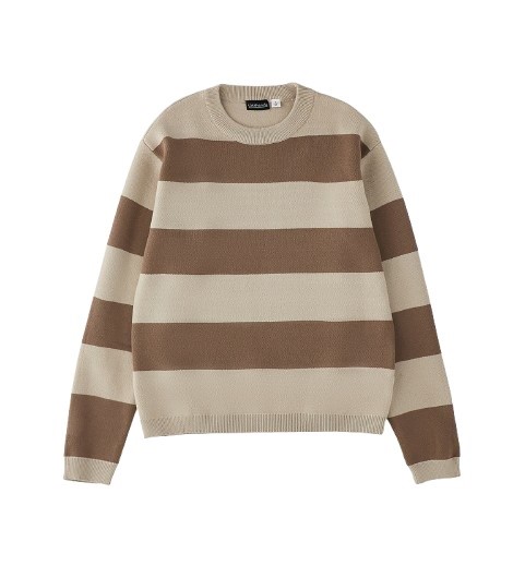 Maglione a righe