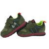 AF33295CF2C770B9A434C68BC3756A7B_ Sneaker bassa in camoscio e tessuto con doppio velcro