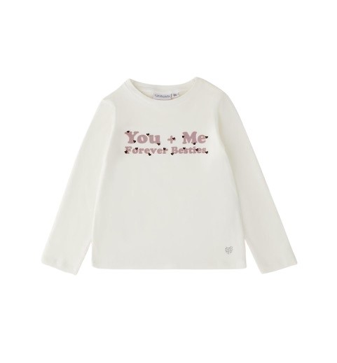 T-shirt manica lunga con stampa