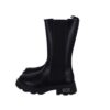 Stivale in ecopelle con zip