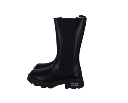 Stivale in ecopelle con zip