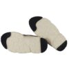 Sneaker in tessuto ed eco pelle con lacci elastici