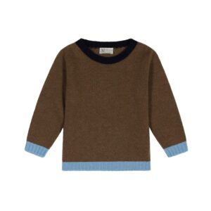 Maglione con bordi a contrasto