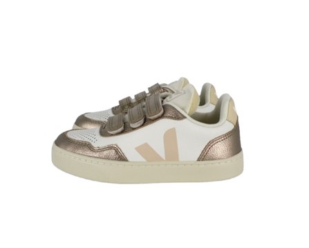 BE97E4021A2C34DB8F5AD19DEF47398E_ Sneaker in pelle laminata con triplo velcro