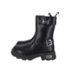 Stivale in ecopelle con zip