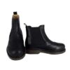Stivaletto in pelle con elastico