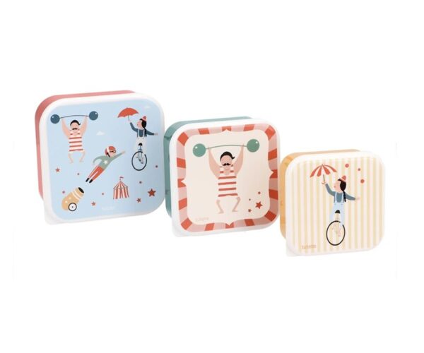 3 scatoline snack tutete circus show
