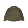 Camicia in cotone con fiorellini in strass