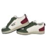 Sneaker in ecopelle con lacci