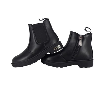 Stivaletto in ecopelle con zip