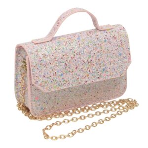 Borsa glitter con tracolla