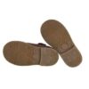 Stivaletto in pelle con elastico e zip