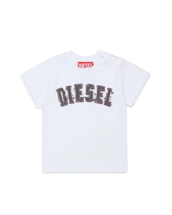 T-shirt mezza manica con logo